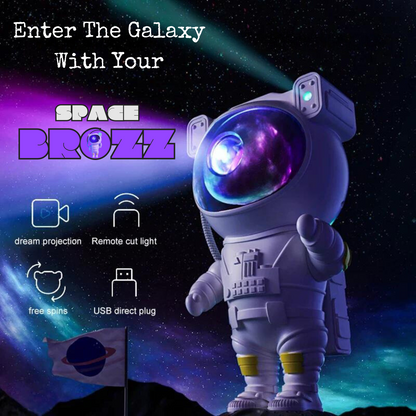 SpaceBrozz™ | Astronaut Galaxy Projector